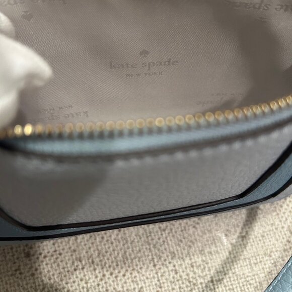 Kate Spade Lena Leather Convertible Wristlet in Multi-Blue - Picture 7 of 9